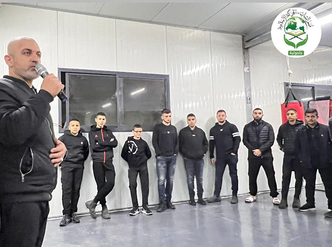 افتتاح قسم شباب الحركة الإسلامية في جلجولية 